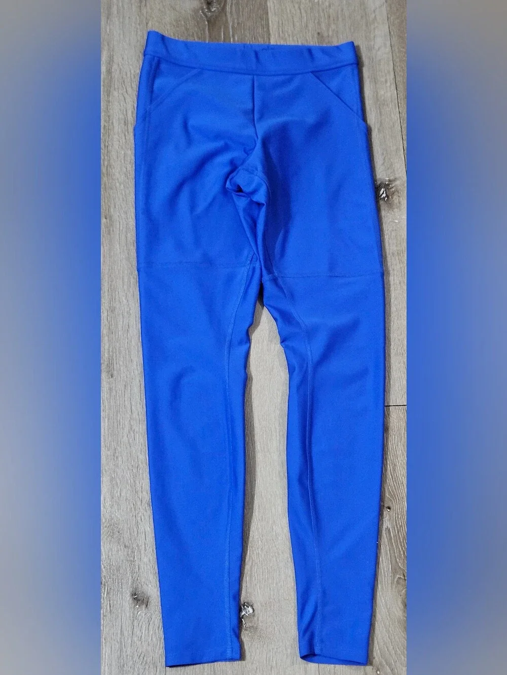 Alo Bright Blue High Waist Airlift 4 Pocket Utility Leggings Womens Size Small